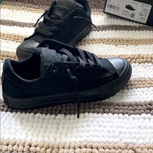 CONVERSE 13 US KIDS CTAS STREET SLIP no tie shoes